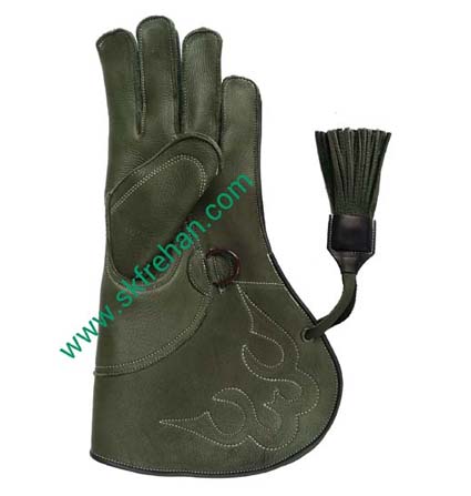 Falconry Leather Gloves.